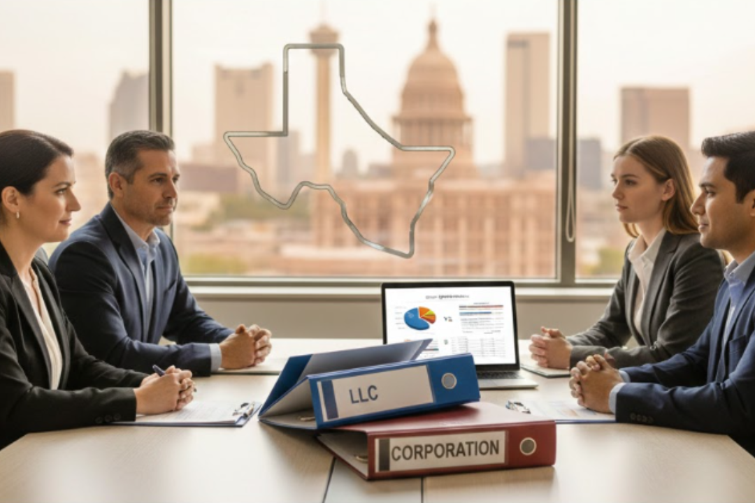 LLC VS. CORPORATION in Texas