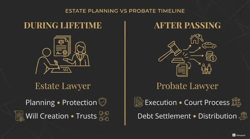 Estate Planning vs Probate Timeline